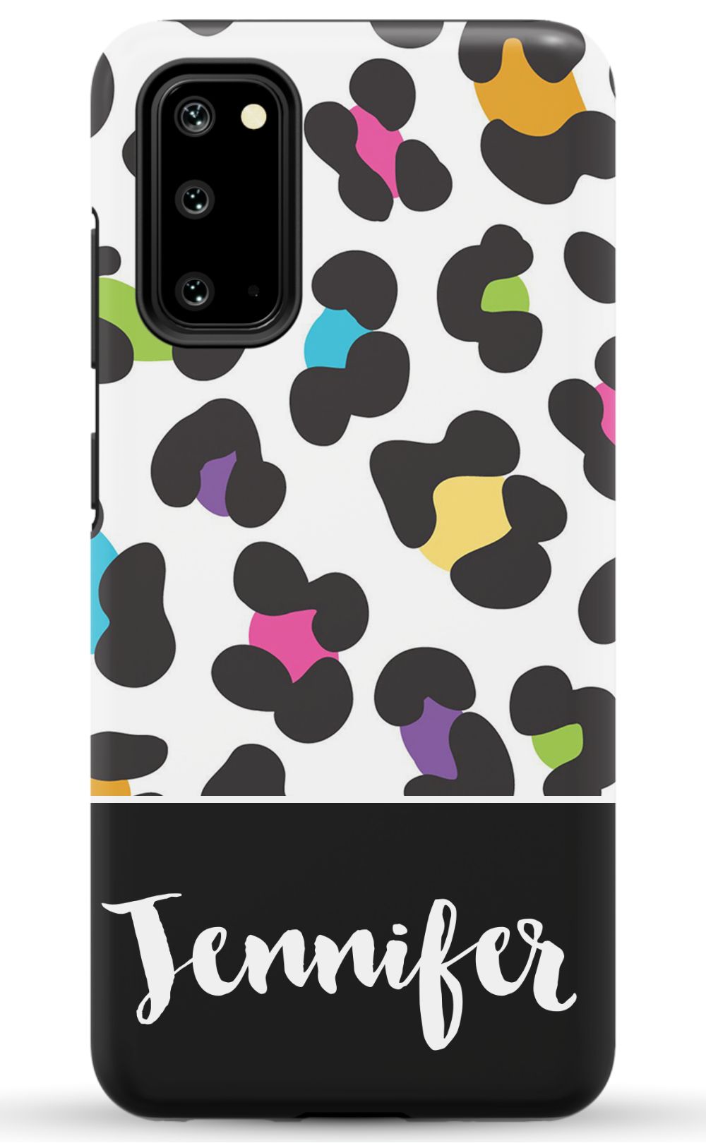 Personalized Colorful Leopard Phone Case