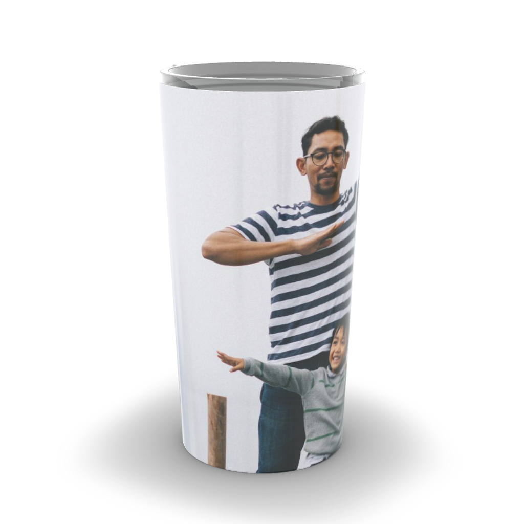 My Friend, My Hero, My Dad with Photo Tumbler