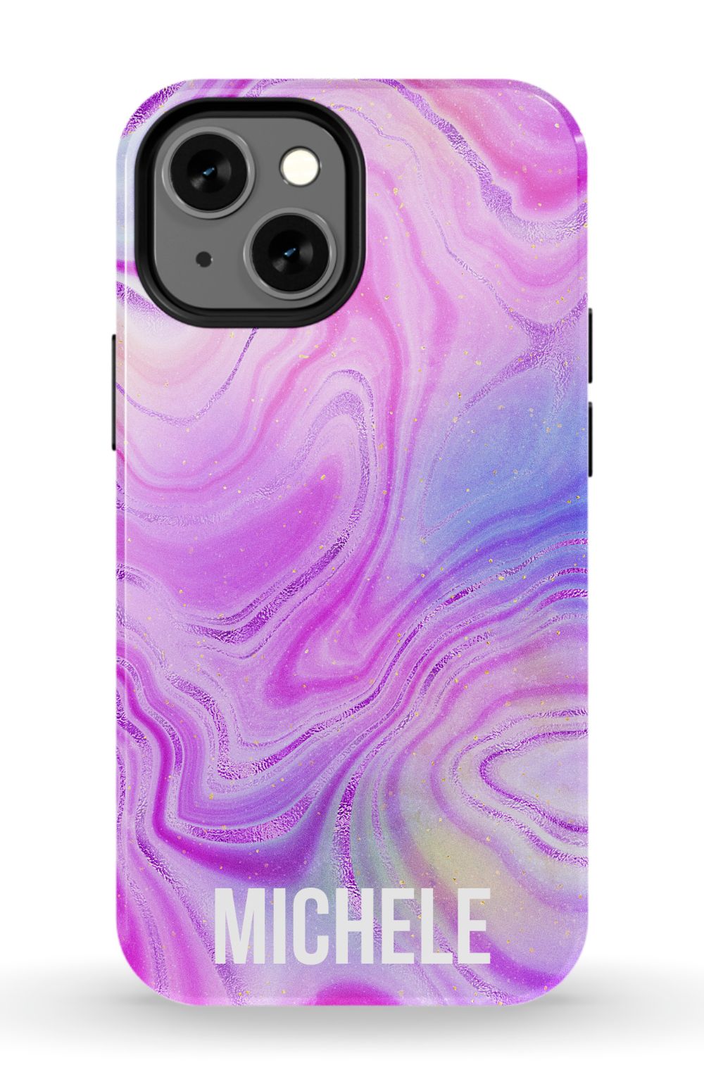 Personalized Pink Neon Emerald Phone Case