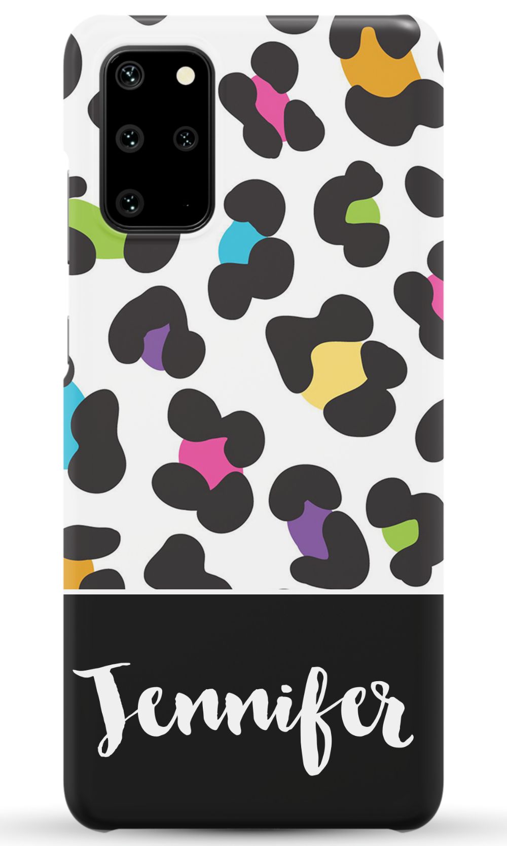 Personalized Colorful Leopard Phone Case