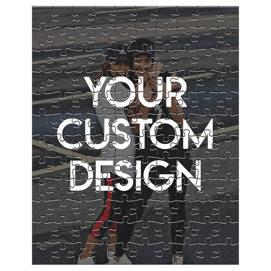 Custom photo puzzle with personalized image - premium board, custom printed box