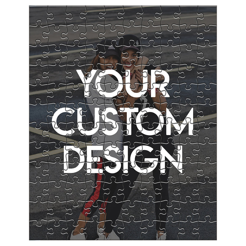 Custom photo puzzle with personalized image - premium board, custom printed box