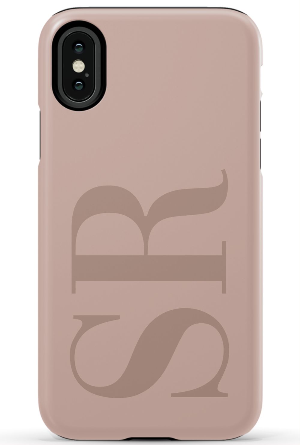 Custom Initials Personalized Nude Phone Case