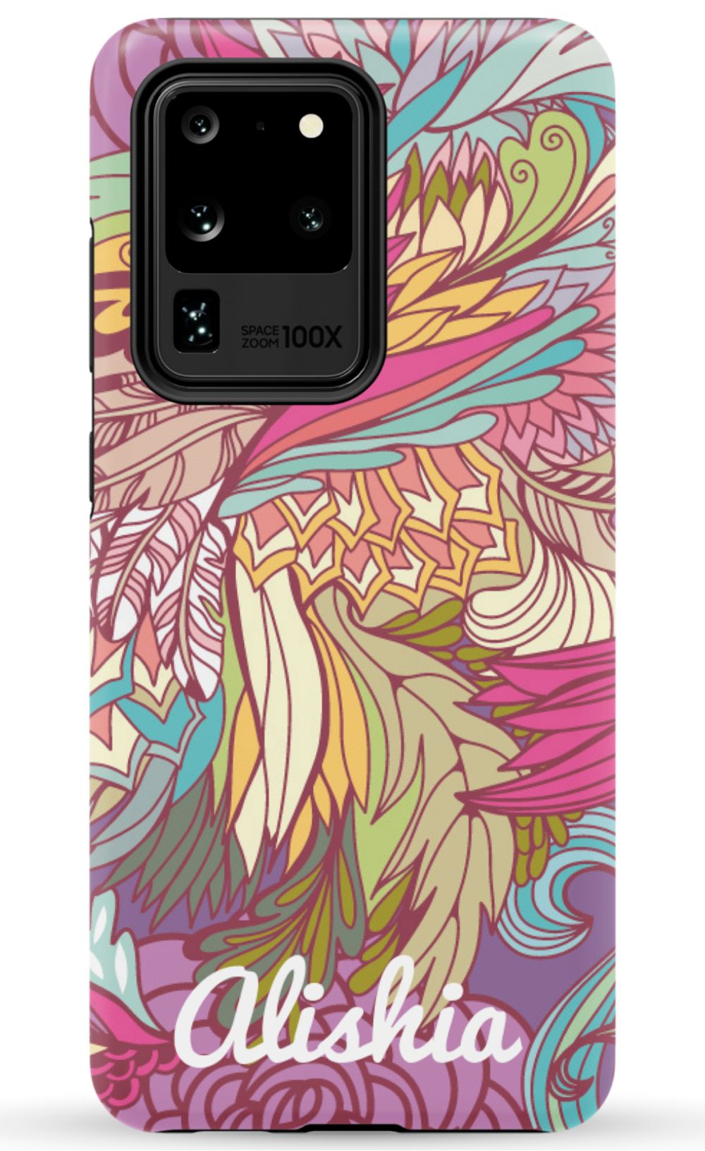 Personalized Floral Phone Case