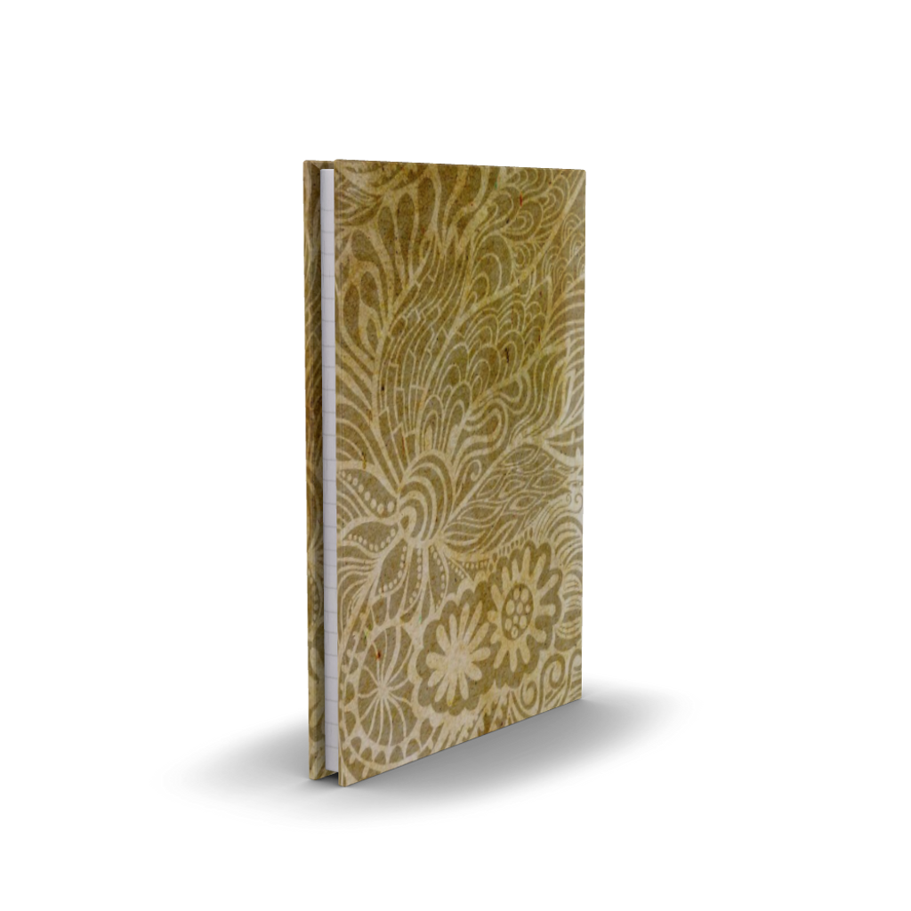 Wavy Gold Personalized Journal
