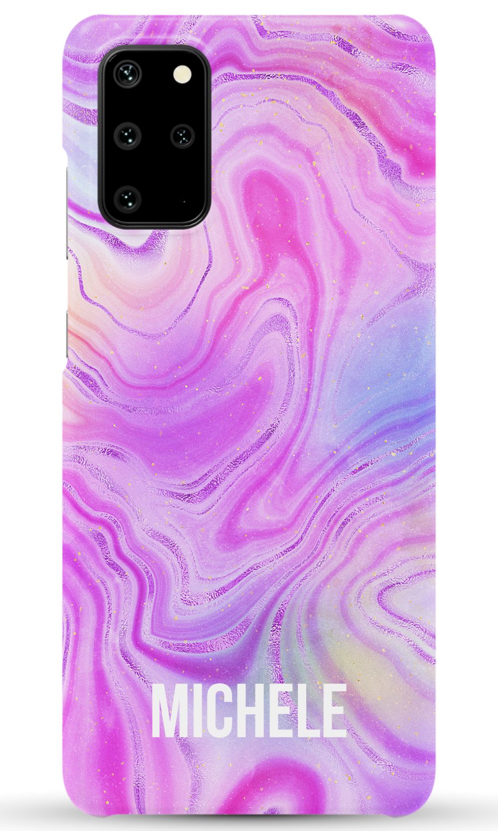 Personalized Pink Neon Emerald Phone Case