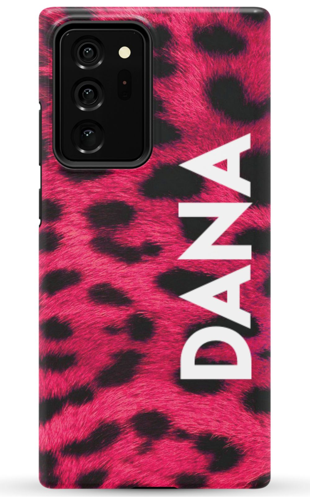 Personalized Pink Leopard Phone Case