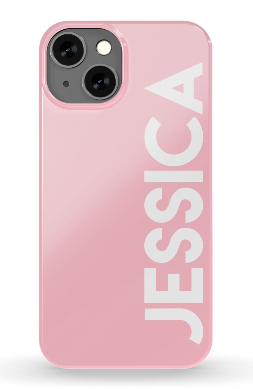 Personalized Solid Pink Phone Case