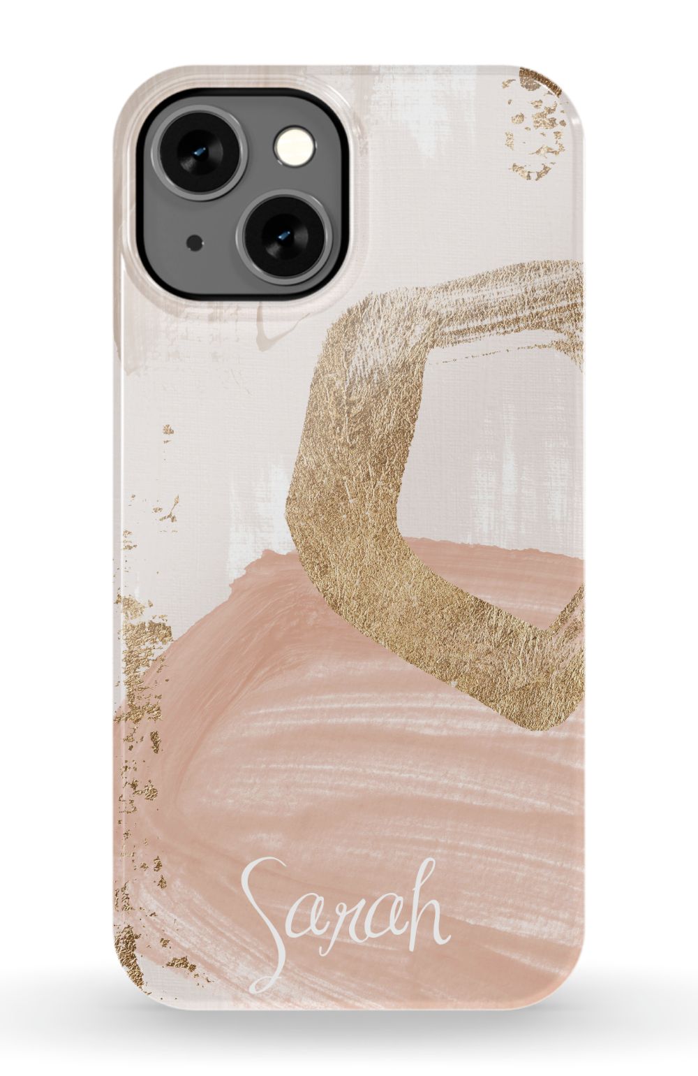 Blush & Gold Personalized Phone Case