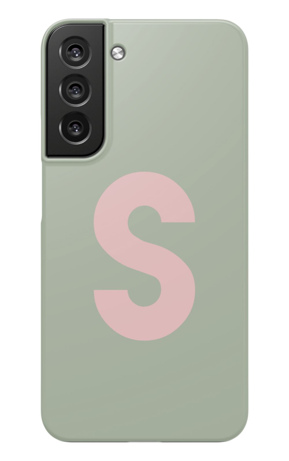Nude Green Monogram Phone Case