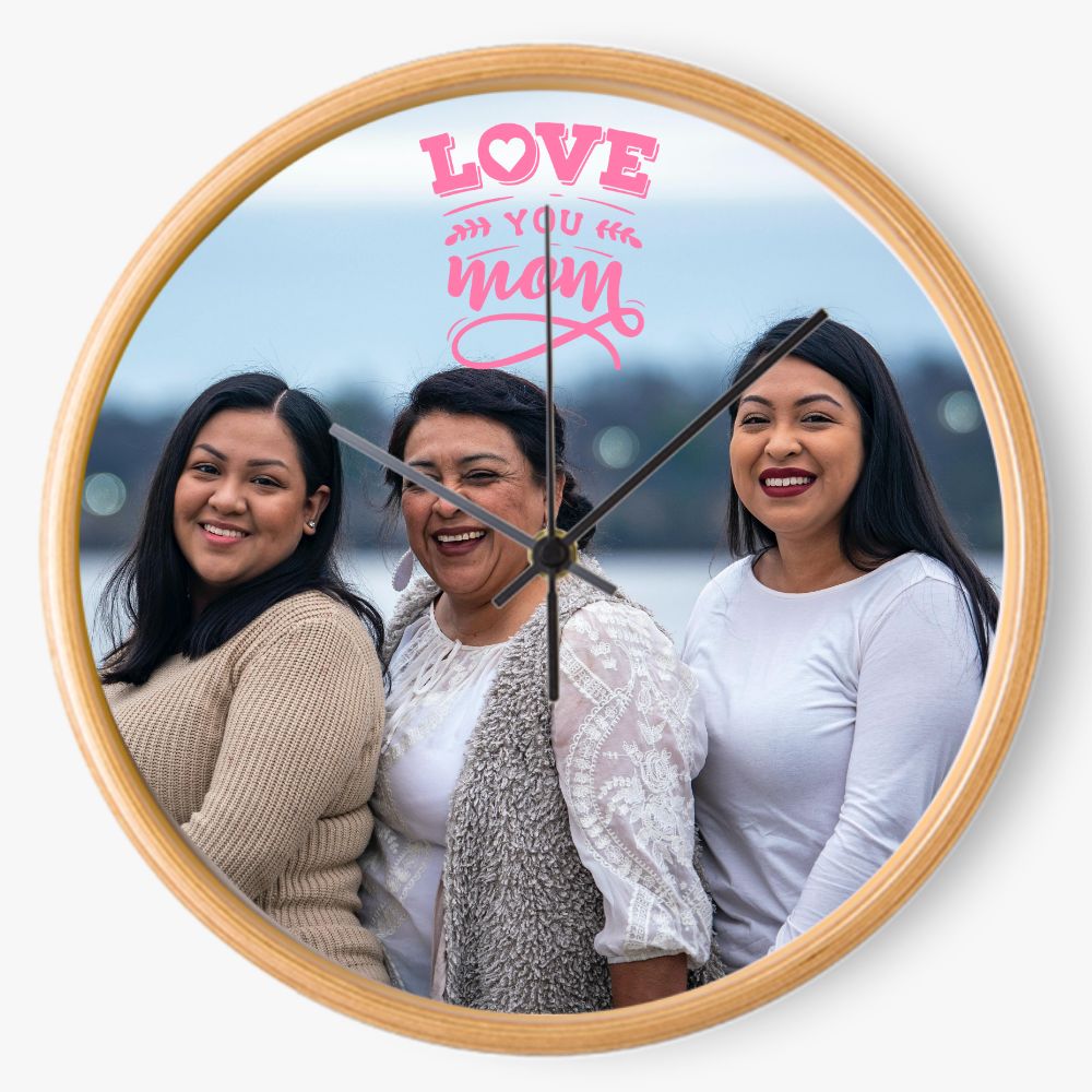 Love You Mom Clock
