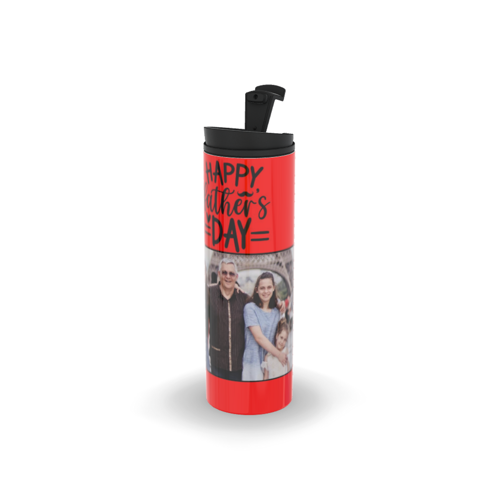 Happy Father's Day Photo Tumbler