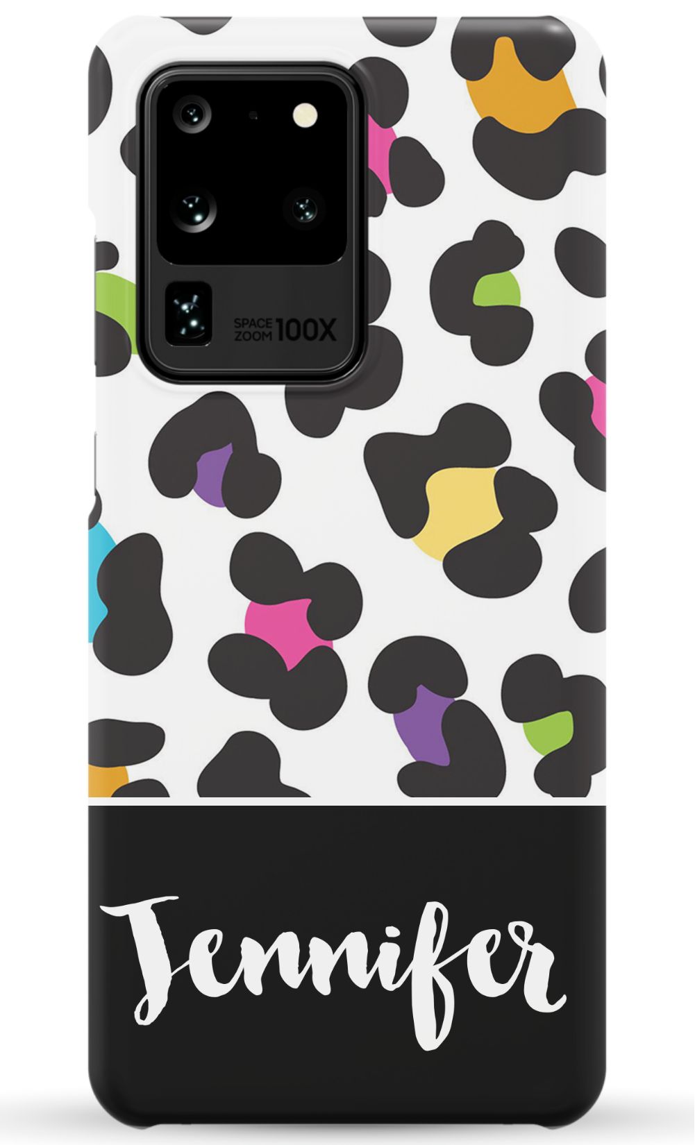 Personalized Colorful Leopard Phone Case