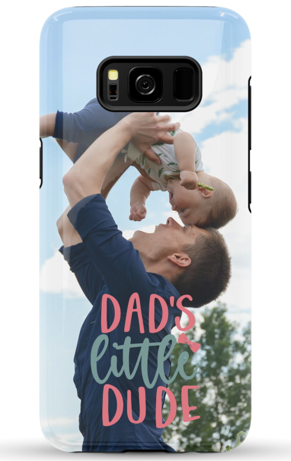 Dad's Little Dude Phone Case
