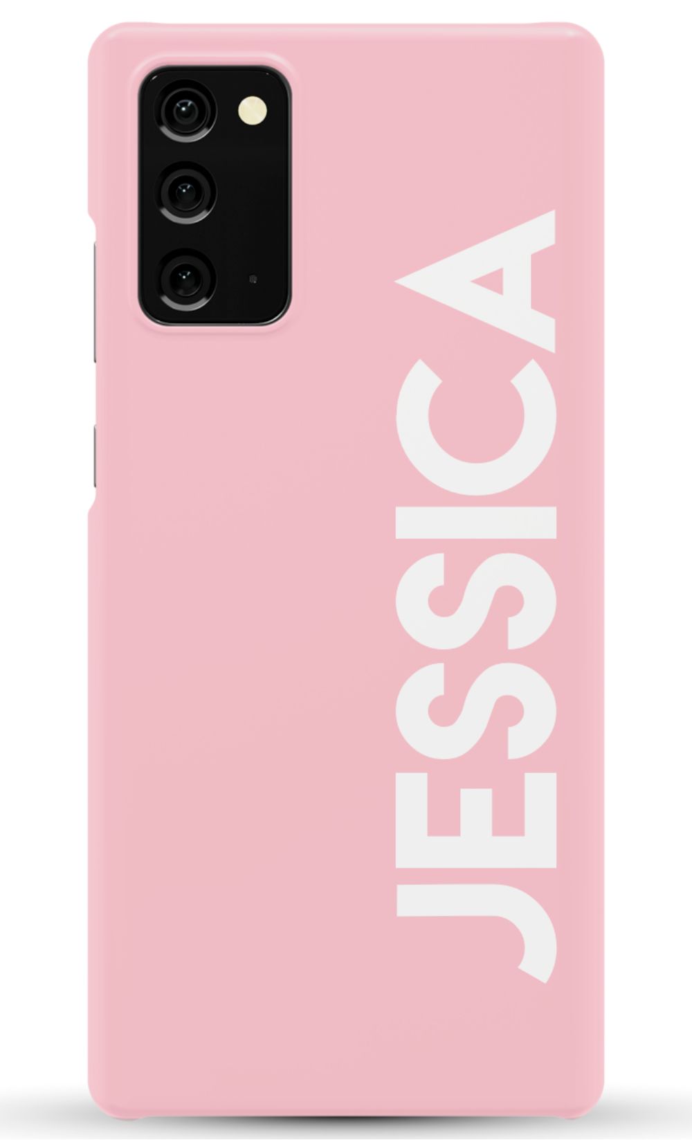 Personalized Solid Pink Phone Case