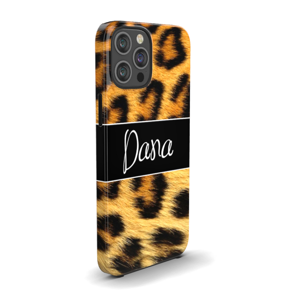 Personalized Leopard Fur Phone Case