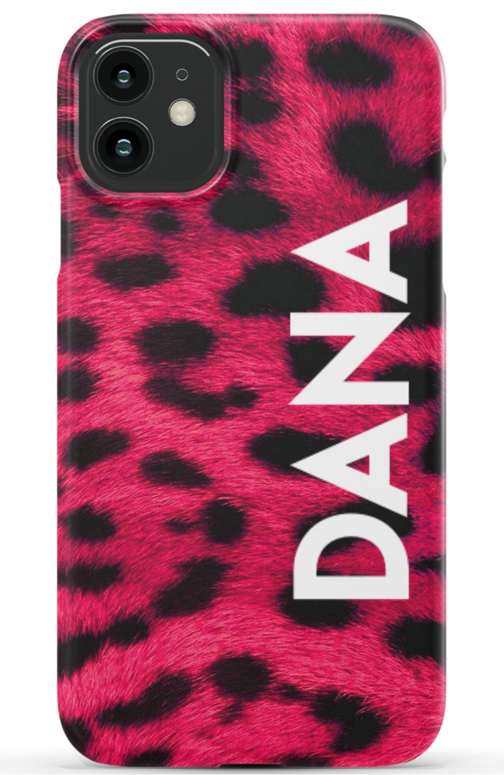 Personalized Pink Leopard Phone Case