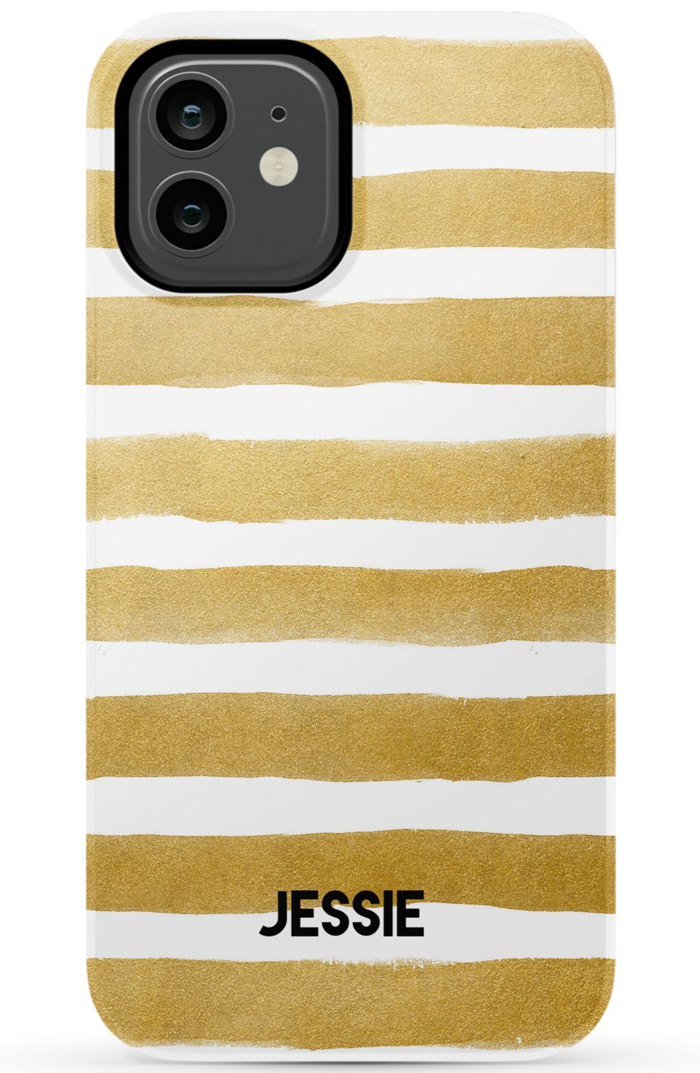 Personalized Gold Watercolor Phone Case