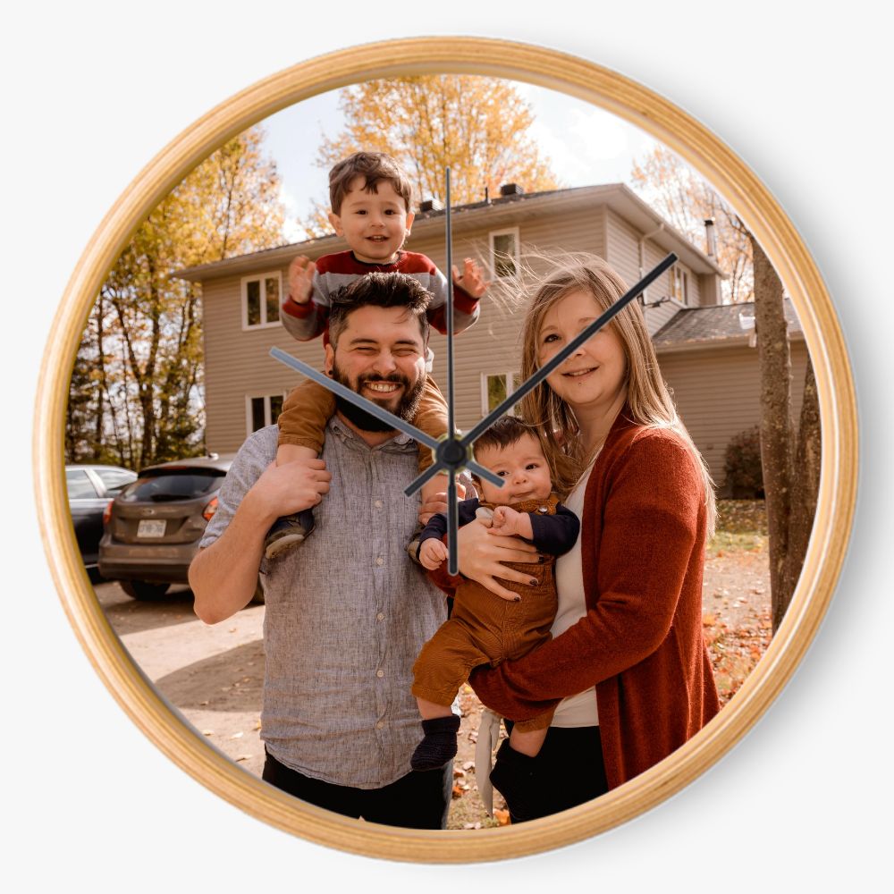 Family Photo Clock