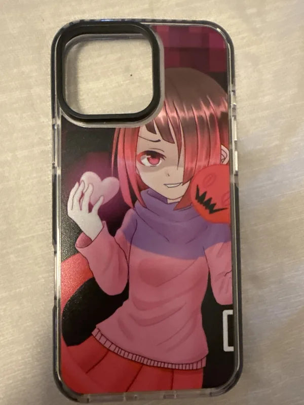 Custom designed phone case with artwork print